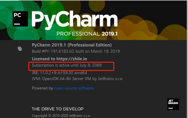 Pycharm 2020最新永久激活码（附最新激活码和插件）